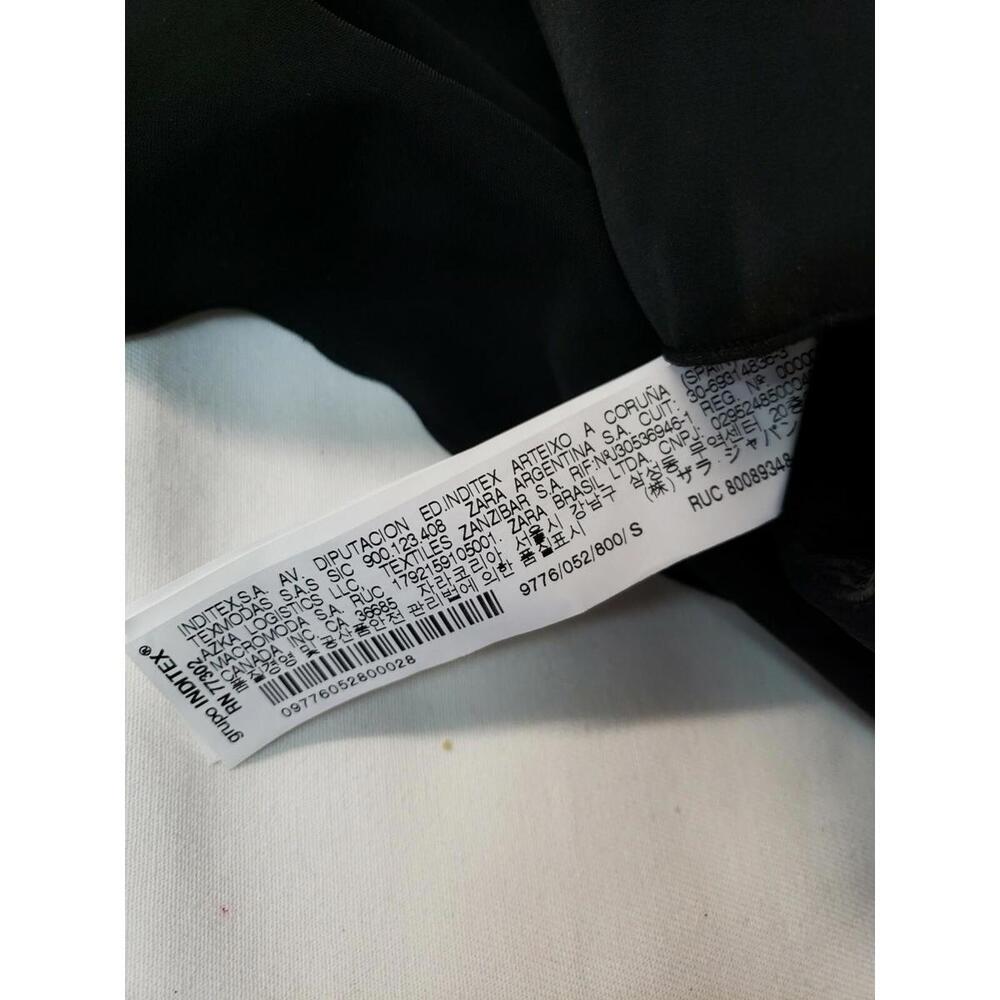 Zara Basic Collection Ruffled Hem Chain Cuff Ribb… - image 8